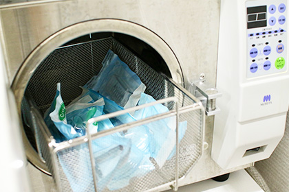 治療器具の保管～滅菌パック～