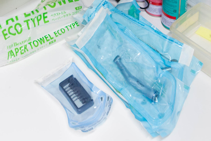 使い捨て品の活用～ディスポーザブルの活用～